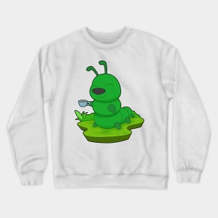 Caterpillar Coffee Cup Crewneck Sweatshirt